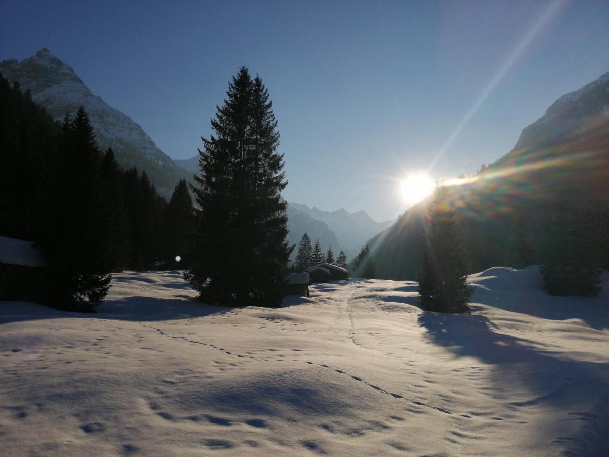 Appartamento Hoamatgfuehl Vorderhornbach Esterno foto